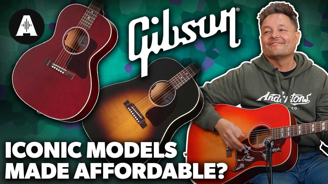 Classic American Gibson Acoustic Guitars For Less? - Gibson Montana Special Satin Acoustics! - YouTube
