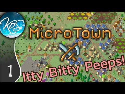 MicroTown Ep 1: TINY BEGINNINGS - Let's Play, Gameplay