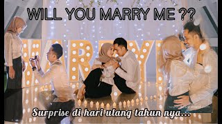 Download lagu SURPRISE Sampe Nangis ! Kasih KEJUTAN LAMARAN Di Hari Ulang Tahun mp3