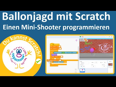 Balloon Hunt - Programming a mini-shooter with Scratch, programming a game