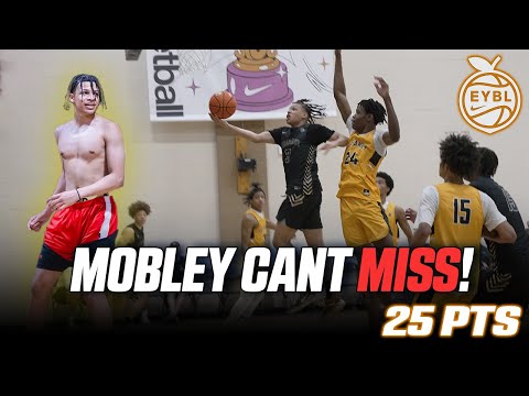 John Mobley 100% From The Floor at Peach Jam🍑 | Vegas Elite vs The Family | Nike EYBL 🔥
