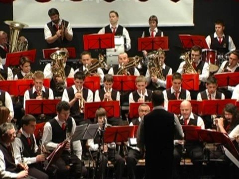 Pozdrav prijateljem (Alpski medley) - Godba Lukovica