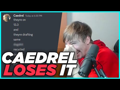 LS - Caedrel Loses His Mind Because of LCK Drafts