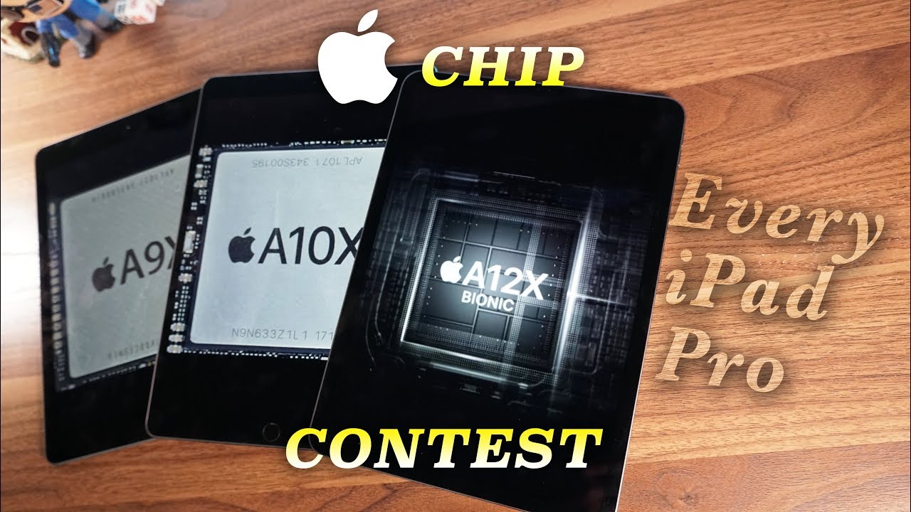Apple A12X vs A10X vs A9X Speed Test | Chip Contest (Ep. 3)