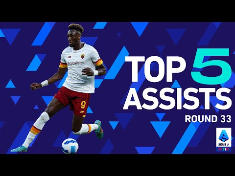 Abraham's backheel allows El Sharaawy to equalize! | Top Assists | Round 33 | Serie A 2021/22