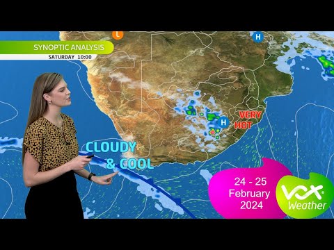 24 – 25  February 2024 | Vox Weather WEEKEND Forecast
