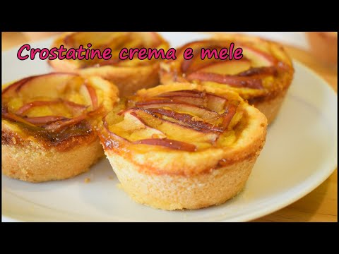 CROSTATINE CREMA e MELE