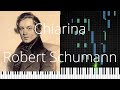 🎹 [Piano Solo]Chiarina, Robert Schumann-Synthesia Piano Tutorial