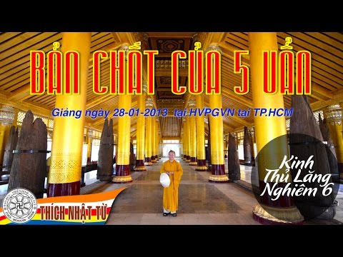 Kinh Thủ Lăng Nghiêm 6 (2013): Bản chất của 5 uẩn