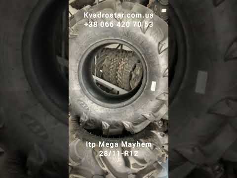 Mega Mayhem ITP 28x11-R12 -шина для квадроцикла - фото 2 - id-p1554356607