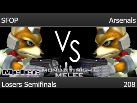 MNM 208 - SFOP (Fox) vs TLOC | Arsenals (Fox) Losers Semifinals - Melee