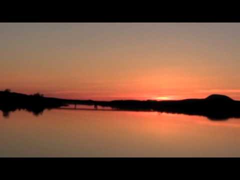 Solnedgång i Överkalix