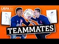 AJAX Teammates: DAVID NERES and ANTONY