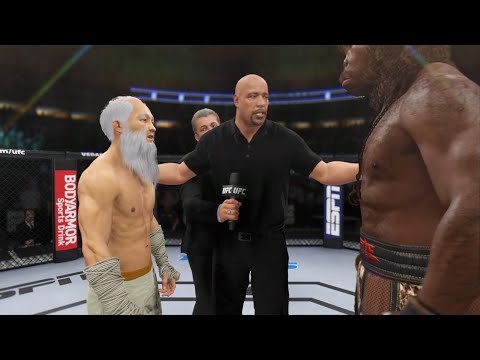 UFC 4 - Old Bruce Lee vs. Bigfoot Henry - Original Fighters 👊