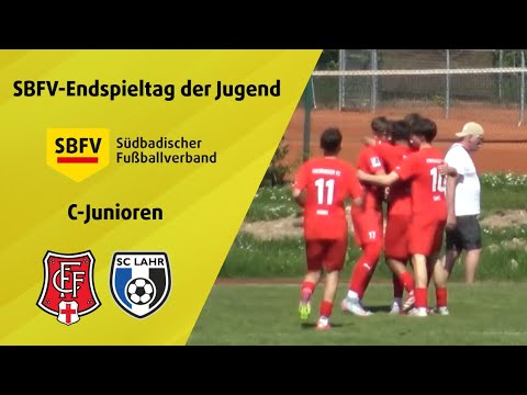 SBFV-Endspieltag der Jugend: C-Junioren Freiburger FC - SC Lahr