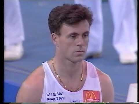 Tom McKean - 800m GB v. Russia Indoor Match, Kelvin Hall, Glasgow 1994.