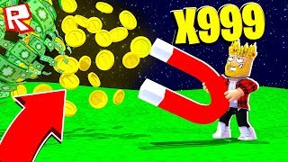 МАГНИТ ДЛЯ ДОБЫЧИ ДЕНЕГ! СИМУЛЯТОР МАГНИТА ROBLOX