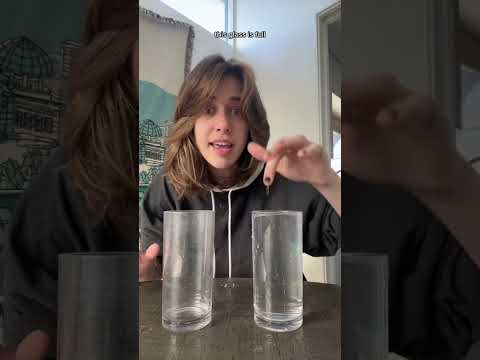 Glass Half Full or Glass Half Empty? w OnlyJayus - #Shorts