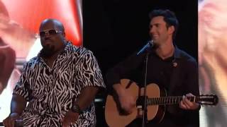 Blake, Christina, CeeLo and Adam   Good Riddance Time of Your Life    The Voice   YouTube