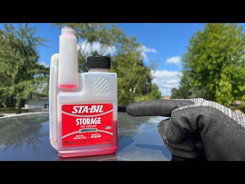HOW TO use STA-BIL, and Stabilize Your Car's Gas for Storage