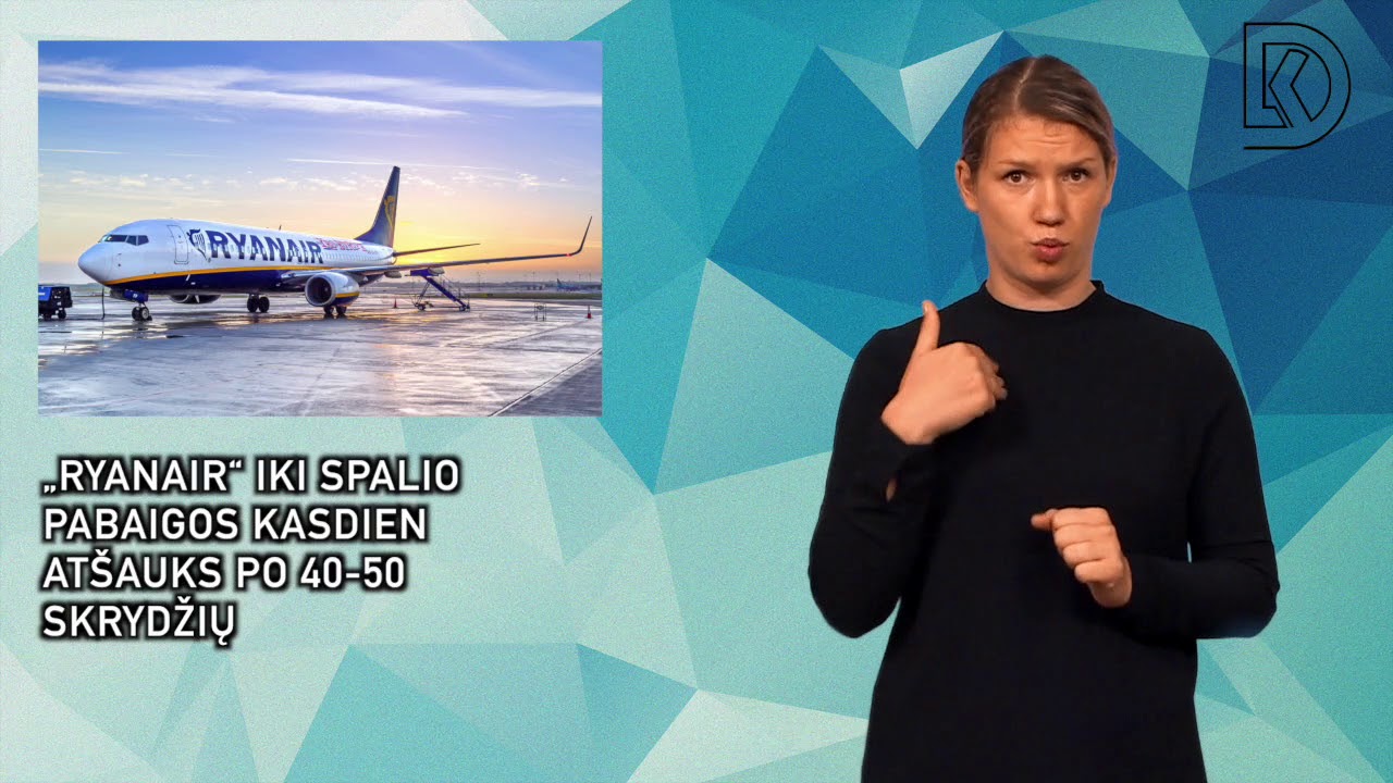 „Ryanair“ iki spalio pabaigos kasdien atšauks po 40-50 skrydžių