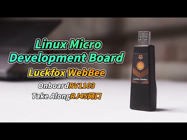 Vídeo relacionado con Waveshare Luckfox Pico WebBee RV1103 Linux Micro Development Board, Integrates Arm Cortex-A7/RISC-V MCU/Phy, Onboard Ethernet Port, with ABS Protective Case
