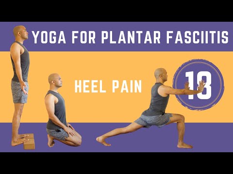 Yoga for Plantar Fasciitis | Yoga for heel pain | Morning heel ache Yoga