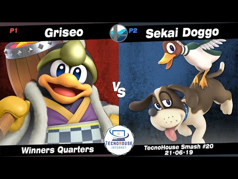 TecnoHouse #20: RT+ Griseo (King Dedede) vs SS | Sekai Doggo (Duck Hunt) - Winners Quarters