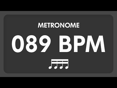 89 BPM - Metronome - 16th Notes