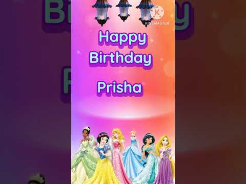 Happy birthday 🎂 Prisha |New theme 🥳 Celebrate 🎉 your special day #birthday#status #wishes#gif