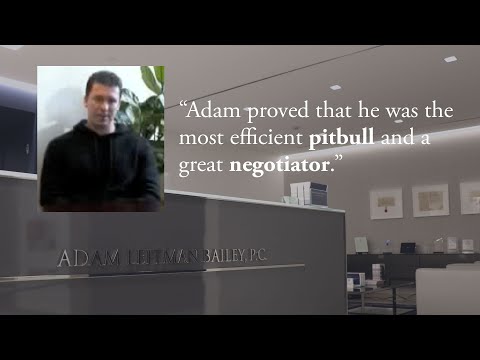 “Adam proved that he was the most efficient pitbull and a great negotiator.” – Brian Owens, Restaurant Owner testimonial video thumbnail