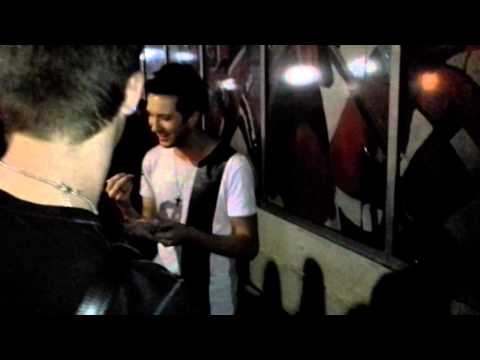 Paul Jolley, after American Idols Live show, Prudential Center, NJ