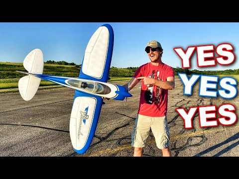 BEST 4S RC Plane for Summer 2022 - E-Flite Commander