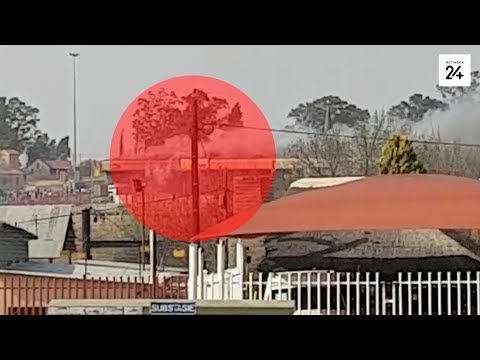 Usave afgebrand in Heilbron, Vrystaat