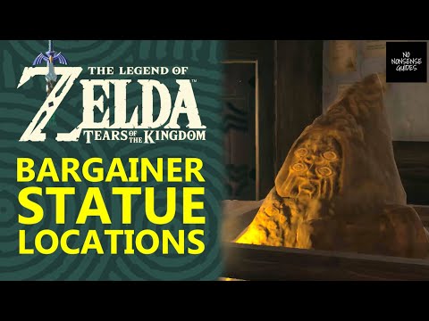 Zelda ToTK Bargainer Statue Locations - All 7 Poes Merchants in Tears of Kingdom