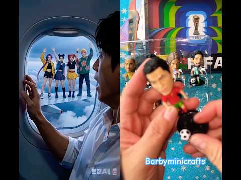 👀👉JINU SALE DE VIAJE ✈️😅 #kpopdemonhunters #craft #mundial #cristianoronaldo