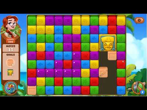 Lost Island Blast Adventure Level 200 - No Boosters