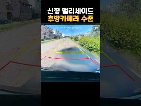 신형 팰리세이드 후방 카메라 수준ㄷㄷ