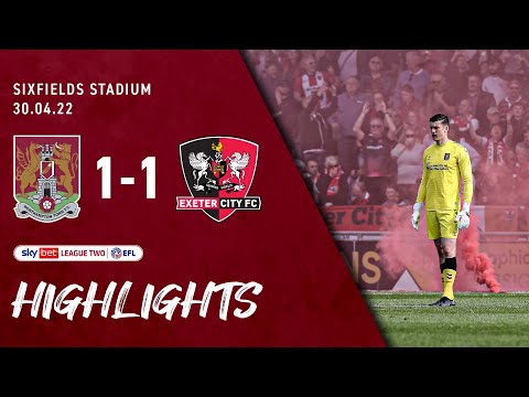 HIGHLIGHTS: Northampton Town 1 Exeter City 1