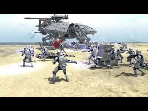 Clone Troopers destroy CIS Battle Droids! - Men of War: Star Wars Mod 2023