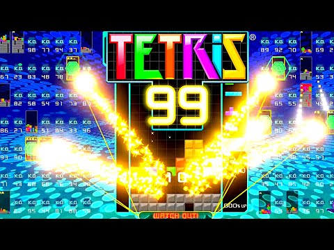 Tetris 99 Battle Royale ⚔️ Normal Design + All Themes & Win