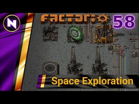 Factorio 0.17 Space Exploration #58 ROCKET SILO
