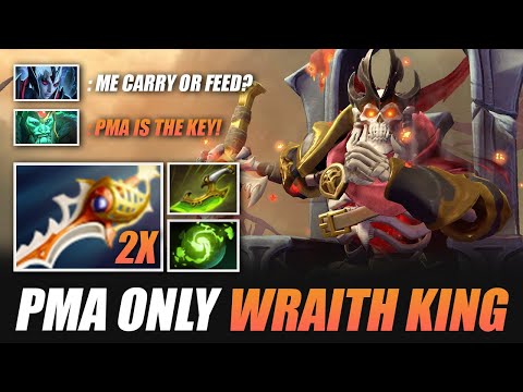 PMA Carry Wraith King Insane 2x Divine Rapier Late Game Comeback - How To DOTA 2 - DOTA 2 GUIDE