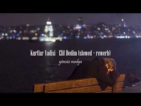 Kurtlar Vadisi - Elif Dedim (slowed + reverb)