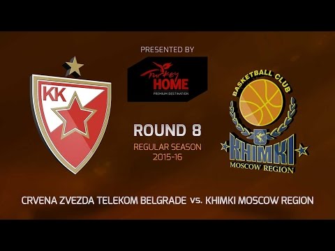 Highlights: RS Round 8, Crvena Zvezda vs. Khimki Moscow Region