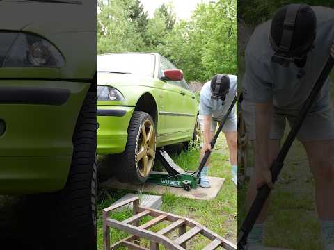 ŚCIĄGAM BMW Z NAJAZDÓW #mechanika #mechanik #bmw #bmwe46 #motoryzacja