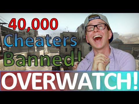 40,000 Cheaters Banned! CS:GO OVERWATCH!