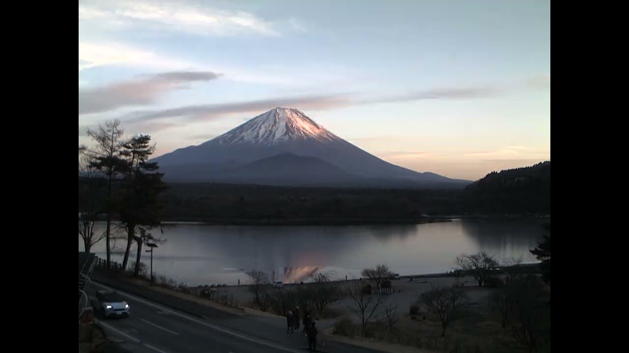 FUJIYAMA08 TIMELAPSE 2 2026 Shojiko fuji 富士山ライブカメラのタイムラプス 精進湖富士