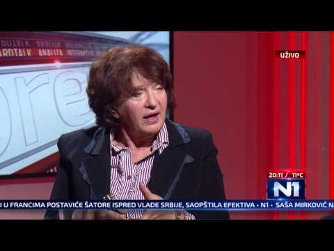 N1 Pressing: Vesna Rakić Vodinelić i Nenad Milić (30.11.2015)