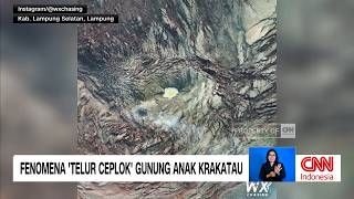 Download lagu Fenomena ‘Telur Ceplok’ Gunung Anak Krakatau Usai Erupsi mp3